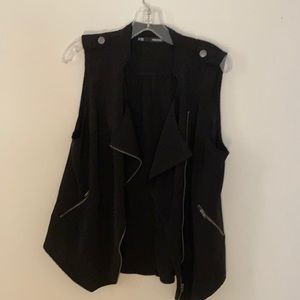 Chiffon vest